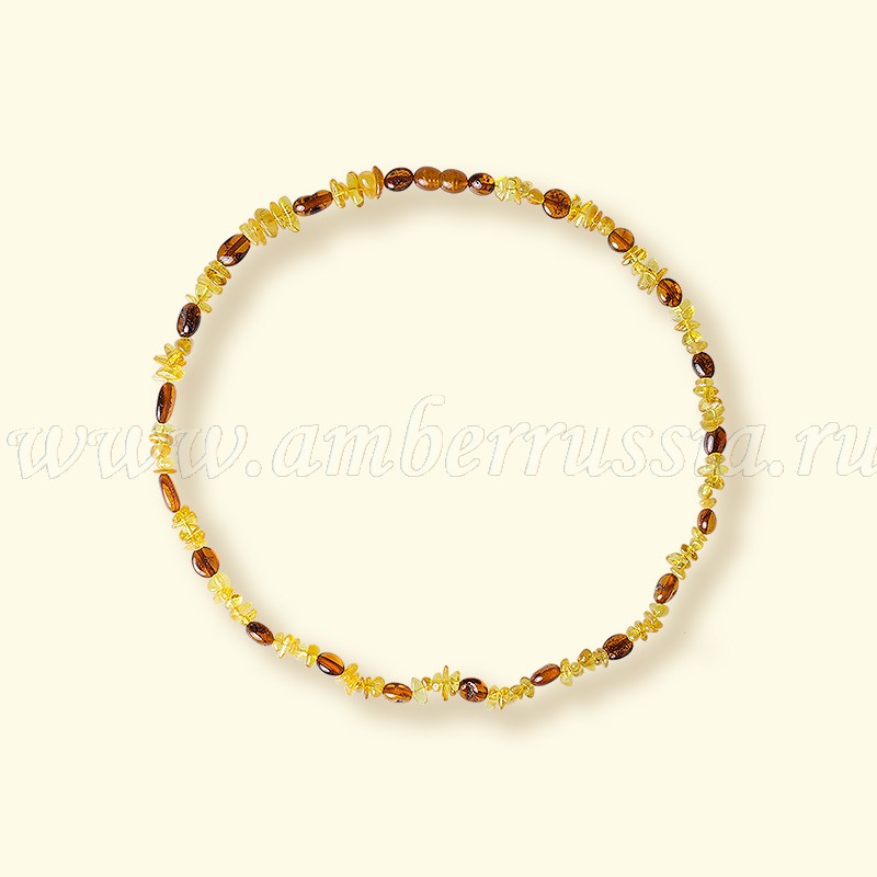 Бусы Янтарь